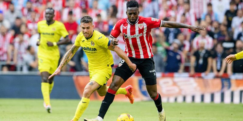 Phong độ 5 trận gần nhất của Athletic Bilbao vs Villarreal 