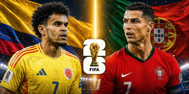 Thành tích thi đấu gần đây của Colombia vs Bồ Đào Nha