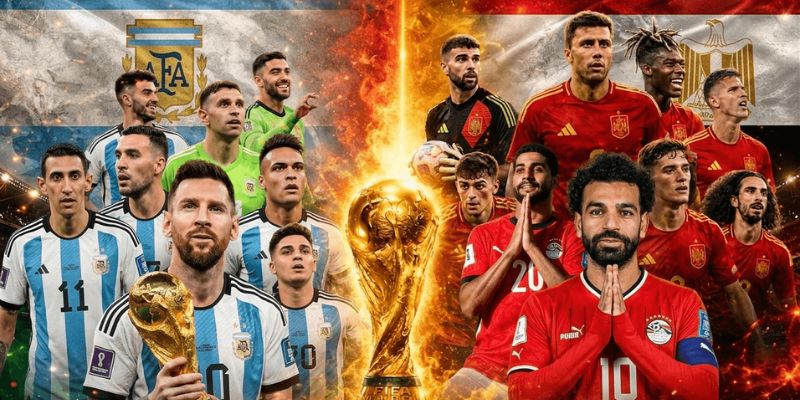 Nhận Định Argentina Vs Egypt Lúc 23H00 Ngày 07/07 - World Cup 2026 3 Nhận định hiệu suất thi đấu của Argentina vs Egypt